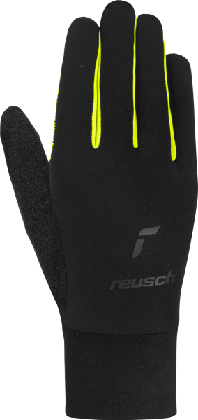 Reusch Liam TOUCH-TEC 6306105 7752 black yellow front